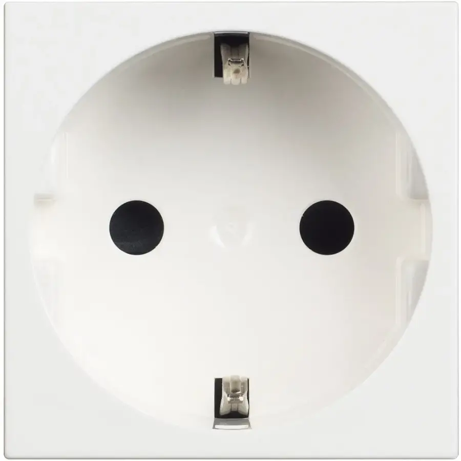 Bticino Alman Standardı Topraklı Priz 2M Beyaz