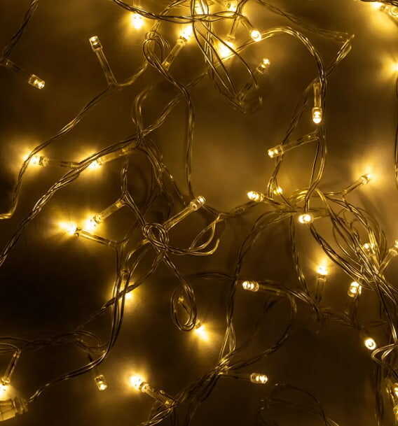 ACK AS90-00308F 220V Amber 400 Led Işıklı Perde