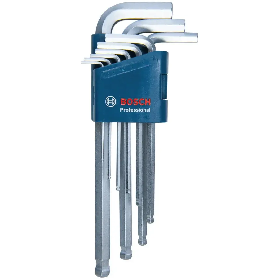 Bosch Alyan Anahtar Takımı Hex 9 Parça (1,5-10mm)