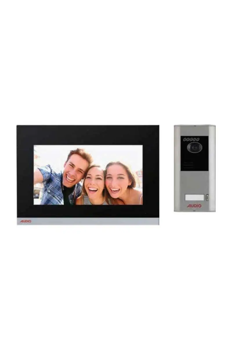 Audio 001465 10.1 inç Siyah Bus Plus Dokunmatik Ekranlı Görüntülü Villa Set