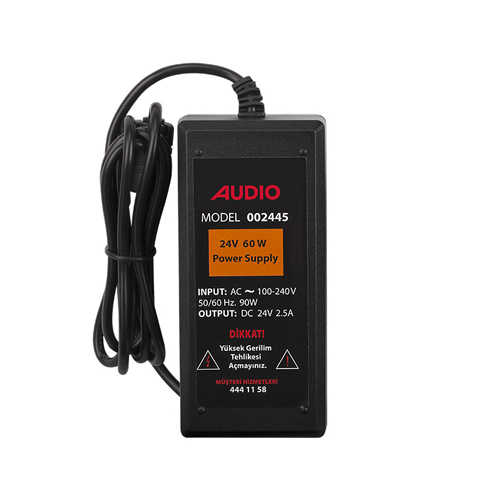 Audıo Bus Plus 24v 60 Watt Power Suppley