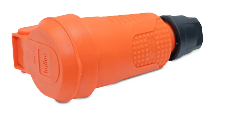 BYLION RDP-F Turuncu Rakorlu Monofaze Uzatma Priz IP54 F Tipi