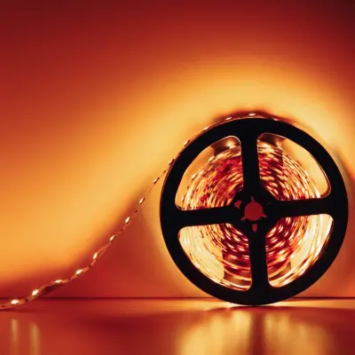 Cata CT-4538 12W 240 Çipli İç Mekan Şerit Led Amber Yüksek Lümen