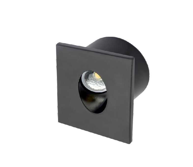 Cata CT-5179 3W Ledli Koridor Armatürü Siyah Kasa Günışığı