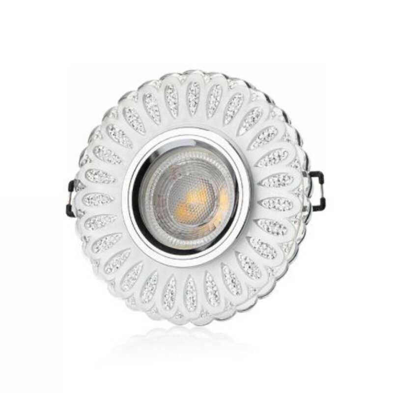 Cata CT-6626 Yasemin Cam Spot Armatür Led Çerçeveli