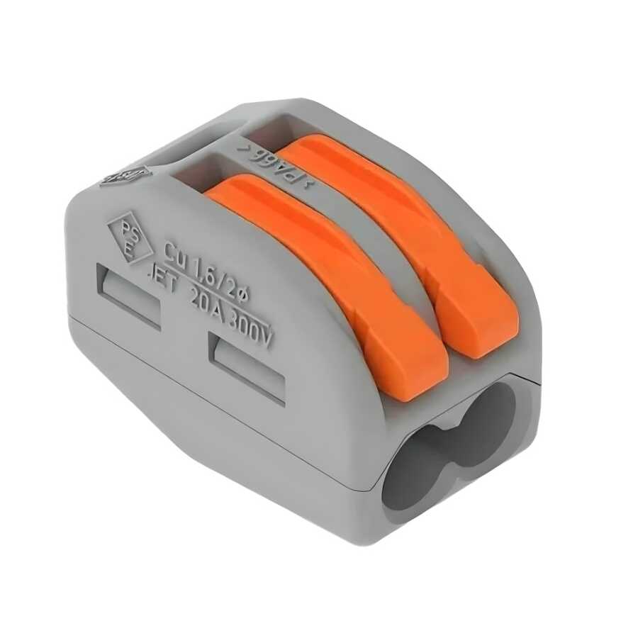 Wago 222-412 2x2.5mm2 Buat ve Çok Amaçlı Klemens