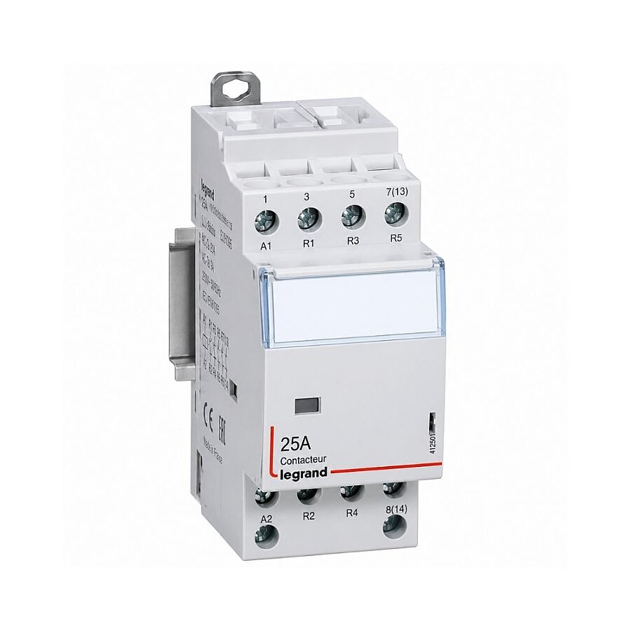 Legrand 412533 CX3 Power Kontaktör, 230V 2A+2K 25A