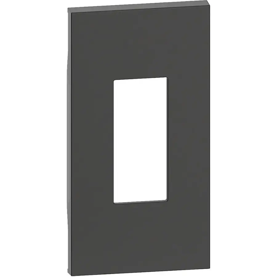 Bticino Data Telefon ve A/V Prizleri İçin Kapak 2M Siyah