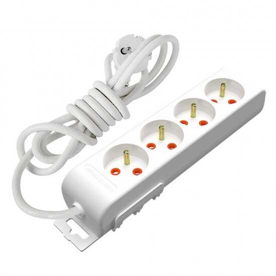 Mutlusan Rı-Tech Dörtlü UPS Grup Priz Çocuk Korumalı 2 Metre Kablolu