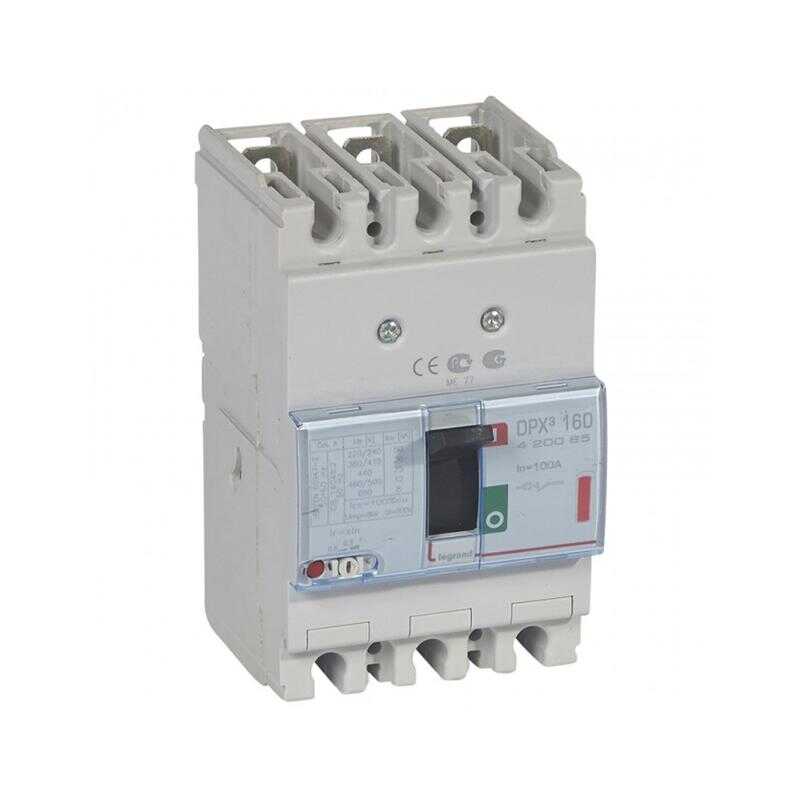 Legrand - 420085 DPX3 160 3P 100A 36kA Termik Manyetik Kompakt Şalter