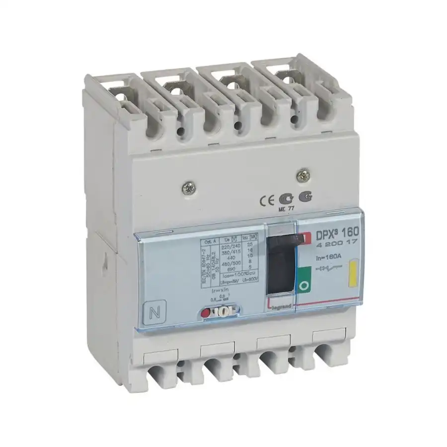 Legrand - 420017 DPX3 160 4P 160A 16kA Termik Manyetik Kompakt Şalter
