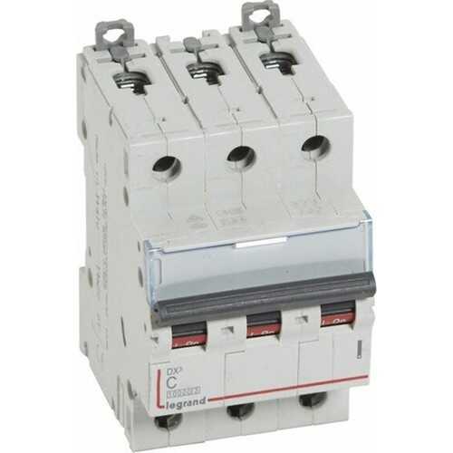 Legrand - 409259 3x50 Amper 10kA C Tipi Dx3 Otomatik Sigorta