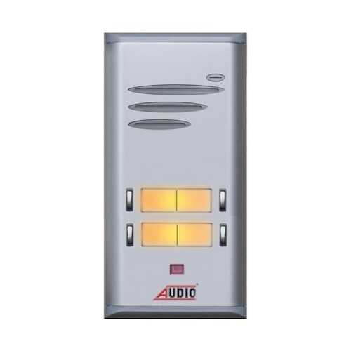 Audio 004849 E04 Basic 4 Butonlu Sesli Zil Paneli
