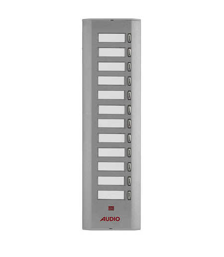 Audıo Audio Konsept Serisi Yan Sıra Tek Butonlu Zil Panel 12li