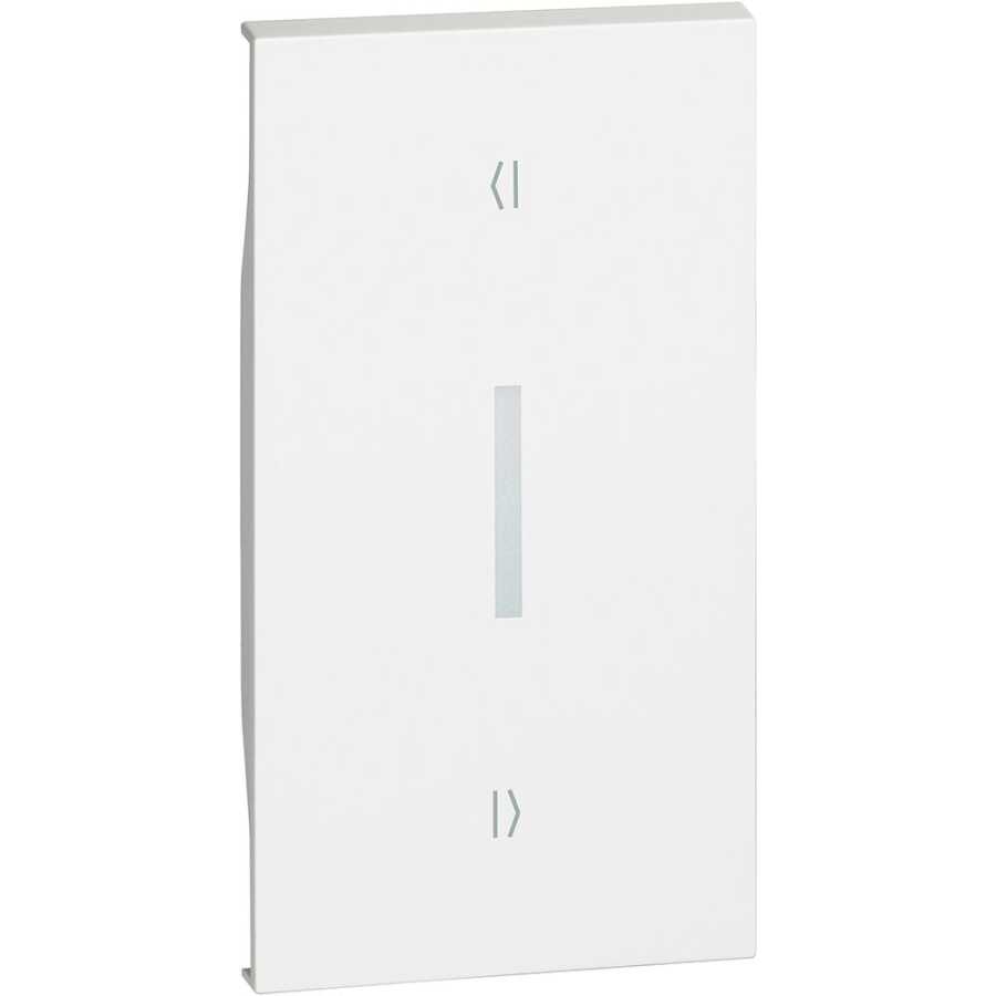 Bticino Enversör Tipi Jaluzi Anahtar İçin Kapak Dikey Kullanım Beyaz