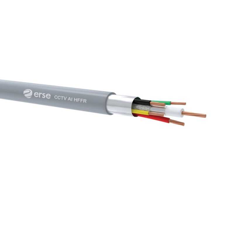 Erse Cctv Al 1COAX+2x0.50 RAL7032 Grey
