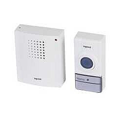 Legrand 094250 Essential Uzaktan Kumandalı Kapı Zili, Beyaz