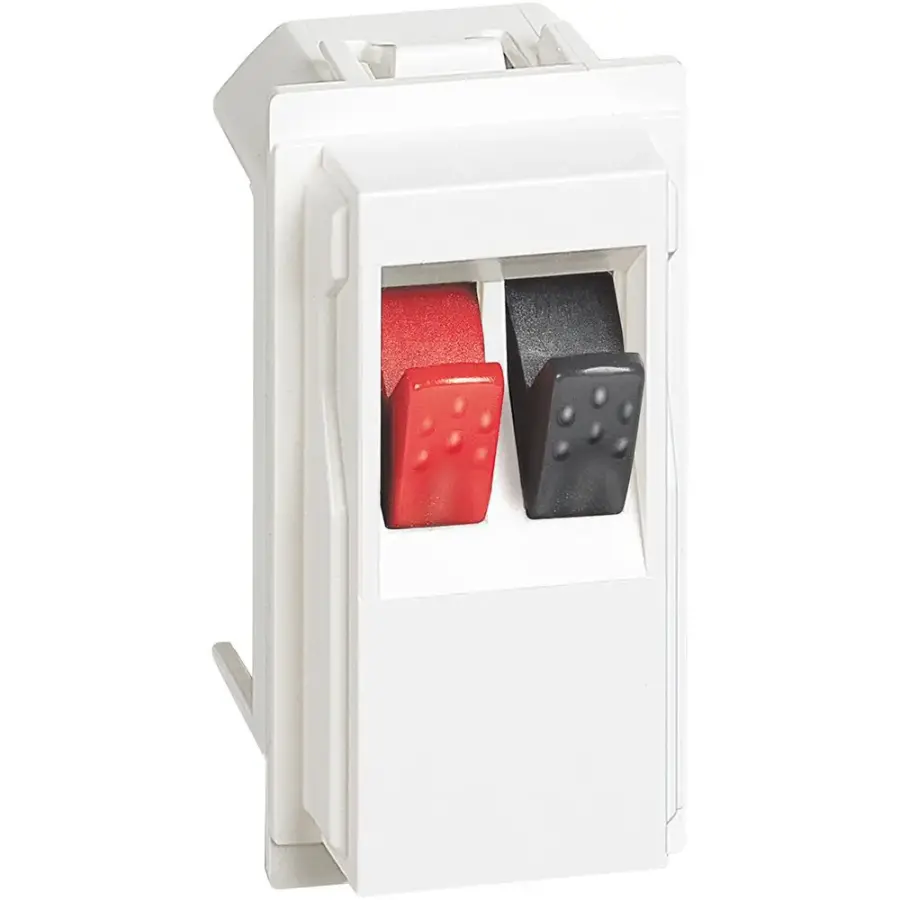 Bticino 1M Beyaz Ev Sineması Hoparlör Konnektörü