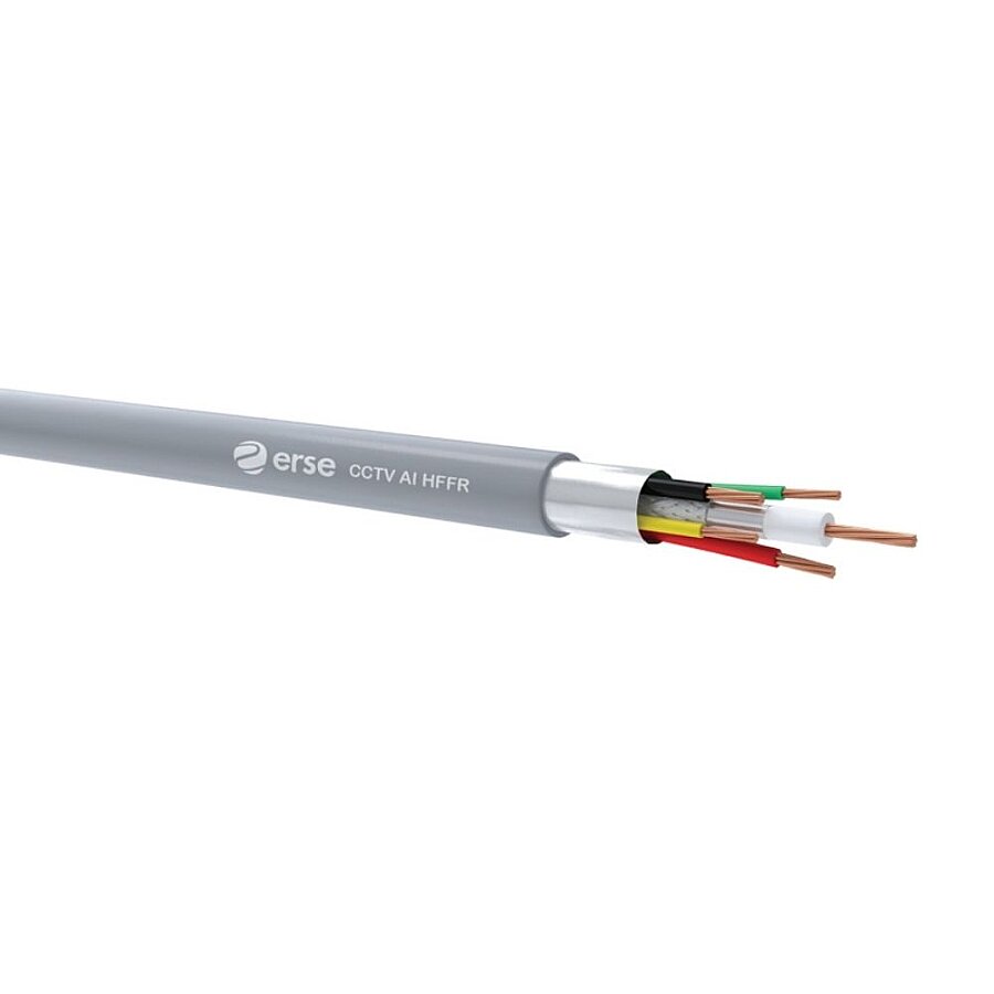 Erse CCTV-AL 1 COAX+4x0,22 mm² Rulo Kamera Kablosu