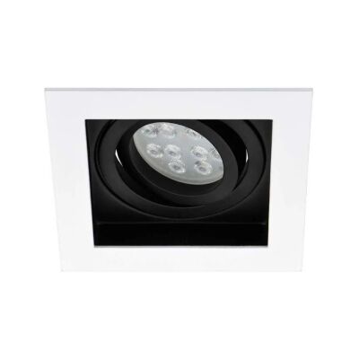 Jupiter JH639 B Kare Hareketli Spot Siyah Beyaz Kasa