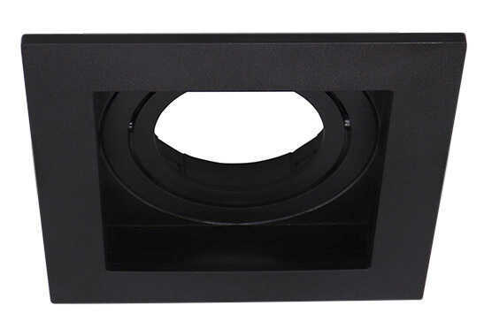 Jupiter JK639 S Kare Hareketli Spot Boş Siyah Kasa