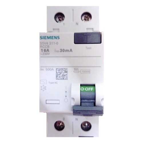 Siemens - 5SV4311-0 2X16A 30mA Kaçak Akım Rölesi