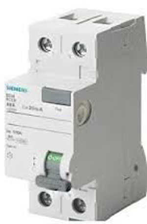 Siemens - 5SV4612-0 2X25A 300mA Kaçak Akım Rölesi