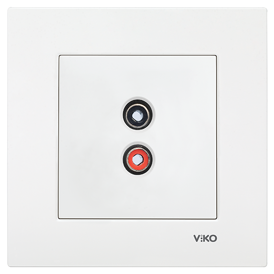 Viko Karre/Meridian Beyaz Müzik Yayın Prizi Mekanizma (Çerçeve Hariç) 90967037