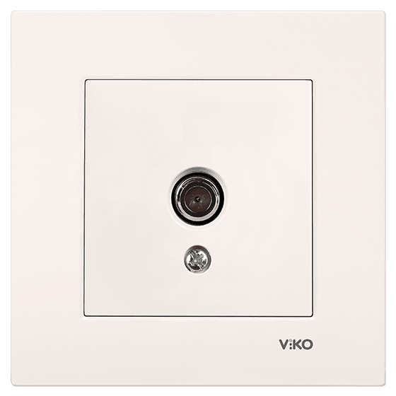 Viko Karre/Meridian Krem Tv Geçişli 8db Mekanizma ( Çerçeve Hariç ) 90967259