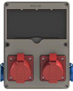 Nead 5021 Kombinasyon Kutusu 5X16A 2 Adet Ön+1x16A 2 Adet Yan