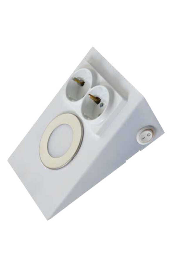 ACK AH11-00204 2,5W Ledli Prizli Tezgah Altı Armatür Beyaz Kasa 6500K Beyaz