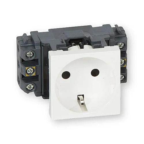 Legrand 0 776 01 Armada DLP Topraklı Priz Beyaz 2 Modül