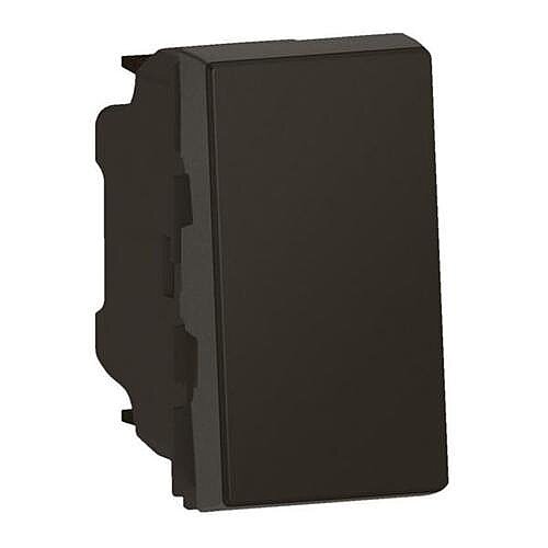 Legrand 079130L EasyLed Buton Anahtar, 6A 1 Modül Mat Siyah