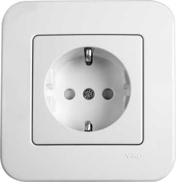 Viko Linnera/Rollina Beyaz UPS Priz (Çerçeve Hariç) 90440045