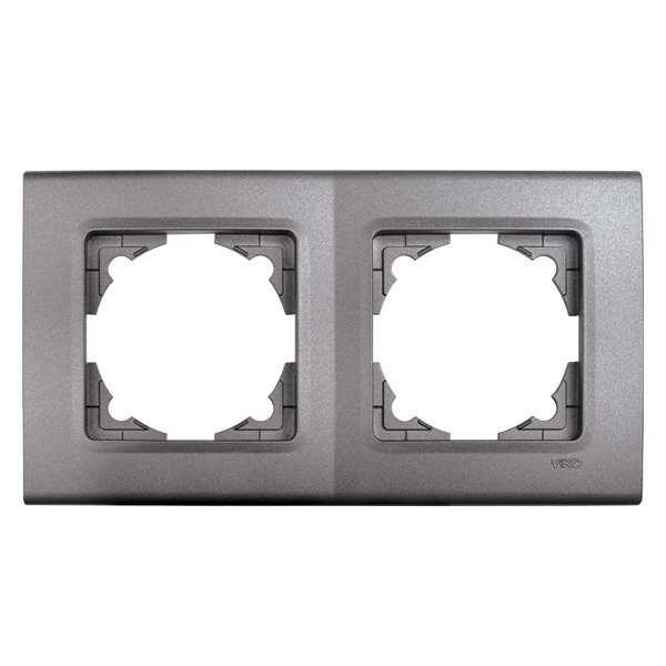 Viko Linnera Life Granit Grisi İkili Yatay Çerçeve 90482002