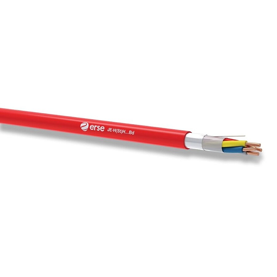 Erse JE-H(St)H...Bd 1x2x0,8+0,8 mm² Ru Yangın Kablosu