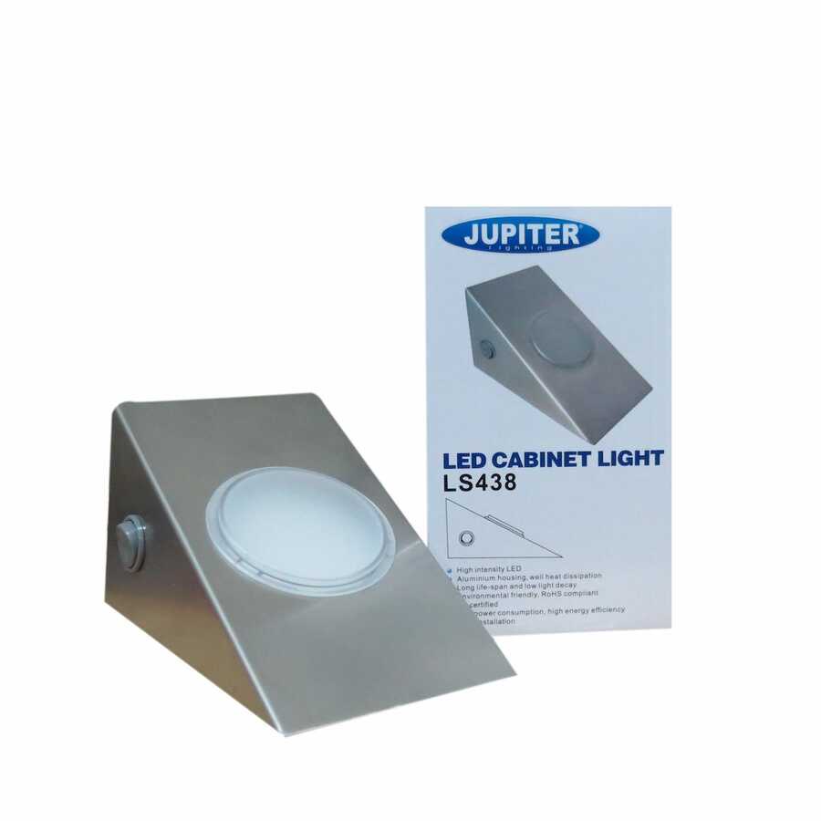 Jupiter LS438 S LED Kabinet Spot Armatür 3W 3000K Günışığı