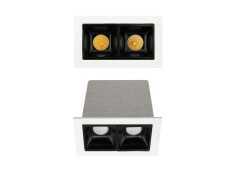 Jupiter LS484 B 6W 2'li Beyaz LED Spot 3000K