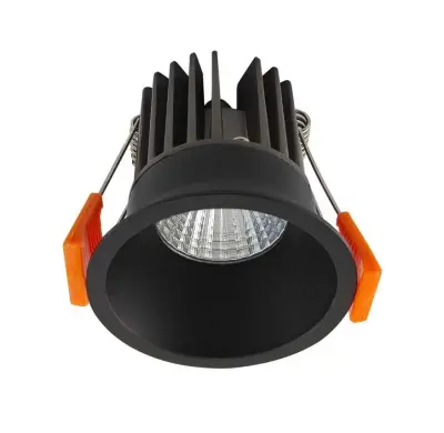 Jupiter LS557 S Siyah Sabit Spot 3000K Günışığı