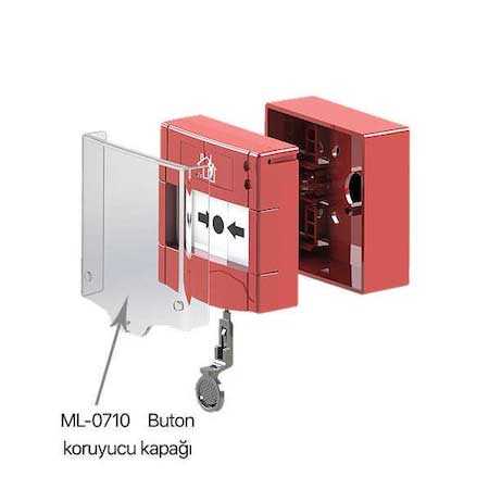 Mavigard Yangın Buton Koruyucu Kapak ML-0710