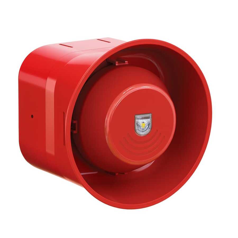 Mavigard ML-2420 24V DC Konvansiyonel Kırmızı Elektronik Flaşör Siren