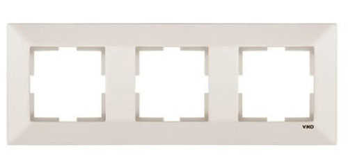 Viko Merıdıan Krem 3-Lü Çerçeve 90979013