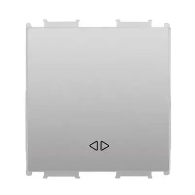 Thea Panasonic Modüler Metalik Beyaz Permütatör 2M Düğme Kapak