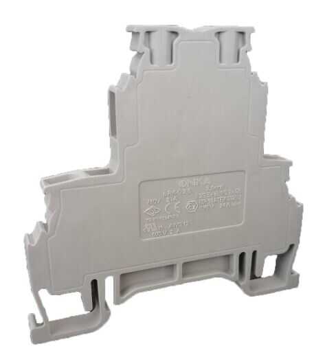 Onka 1612 MRK 2,5mm² İki Katlı Vida Bağlantılı Ray Klemens