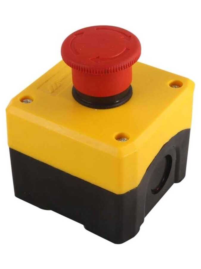 Mutlusan MS-BX542E 1'li Kutulu Emergency Stop Butonu (1NC)