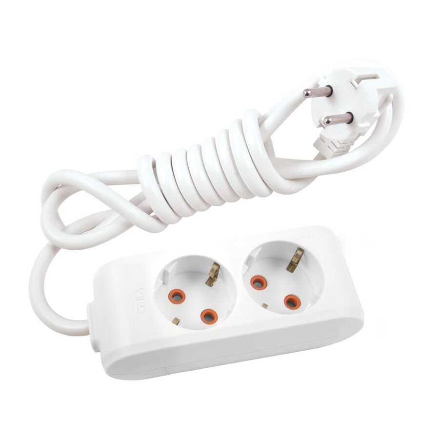 Viko Multi-let İkili Grup Priz Topraklı 1 Metre 90113201