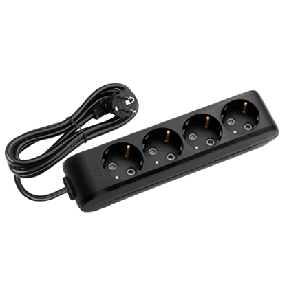 Viko Multi-Let Siyah Dörtlü Grup Priz Topraklı 5 Mt (Çocuk Korumalı) 90133405