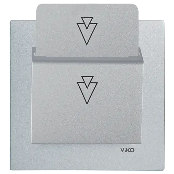 Novella Trenda Gümüş Gecikmeli Switch Energy Saver Üst Modül 230V
