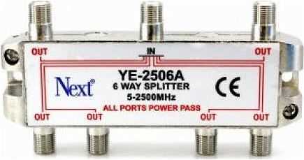 NEXT YE-2506A 1/6 5-2500 MHZ SPLİTTER