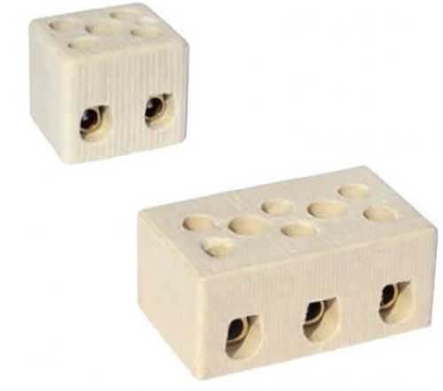 Mutlusan No. 2-3-Lü Porselen Klemens